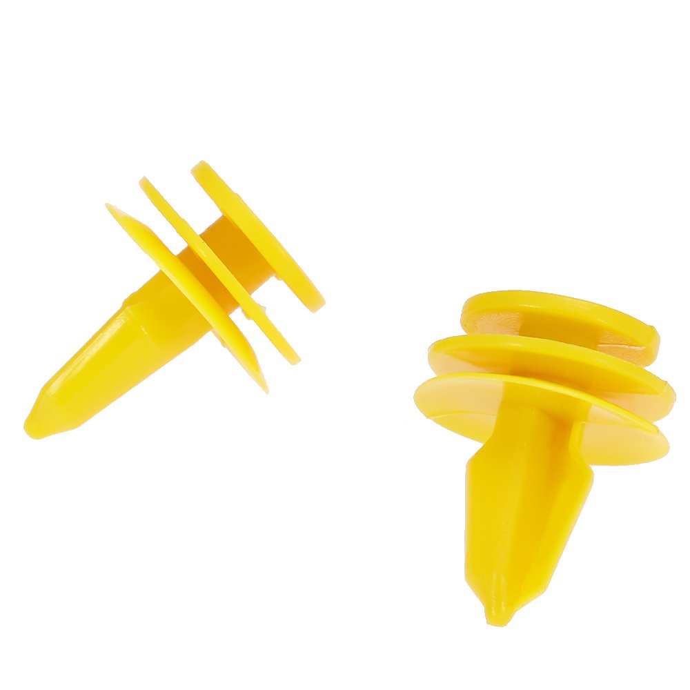 Saihisday Nylon Door Panel Fastener Clips for Grand Cherokee - Push Type Retainer - Pack of 50 - One Size