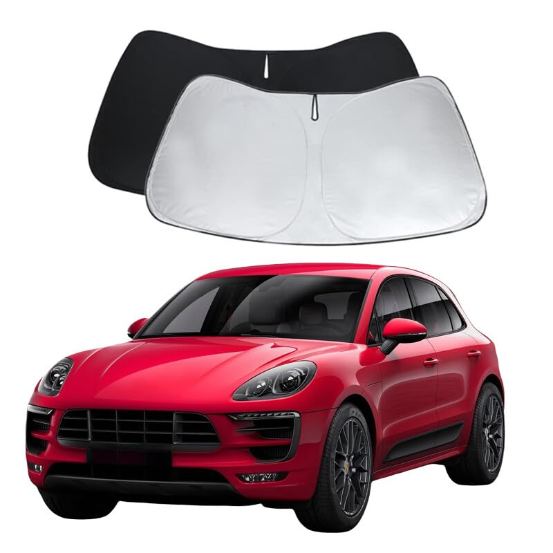 Ma-can Custom Windshield Sun Shade for Ma-can 2014 2015 2016 2017 2018 2019 2020 2021 2022 2023 2024 Front Window Sunshade Sun V