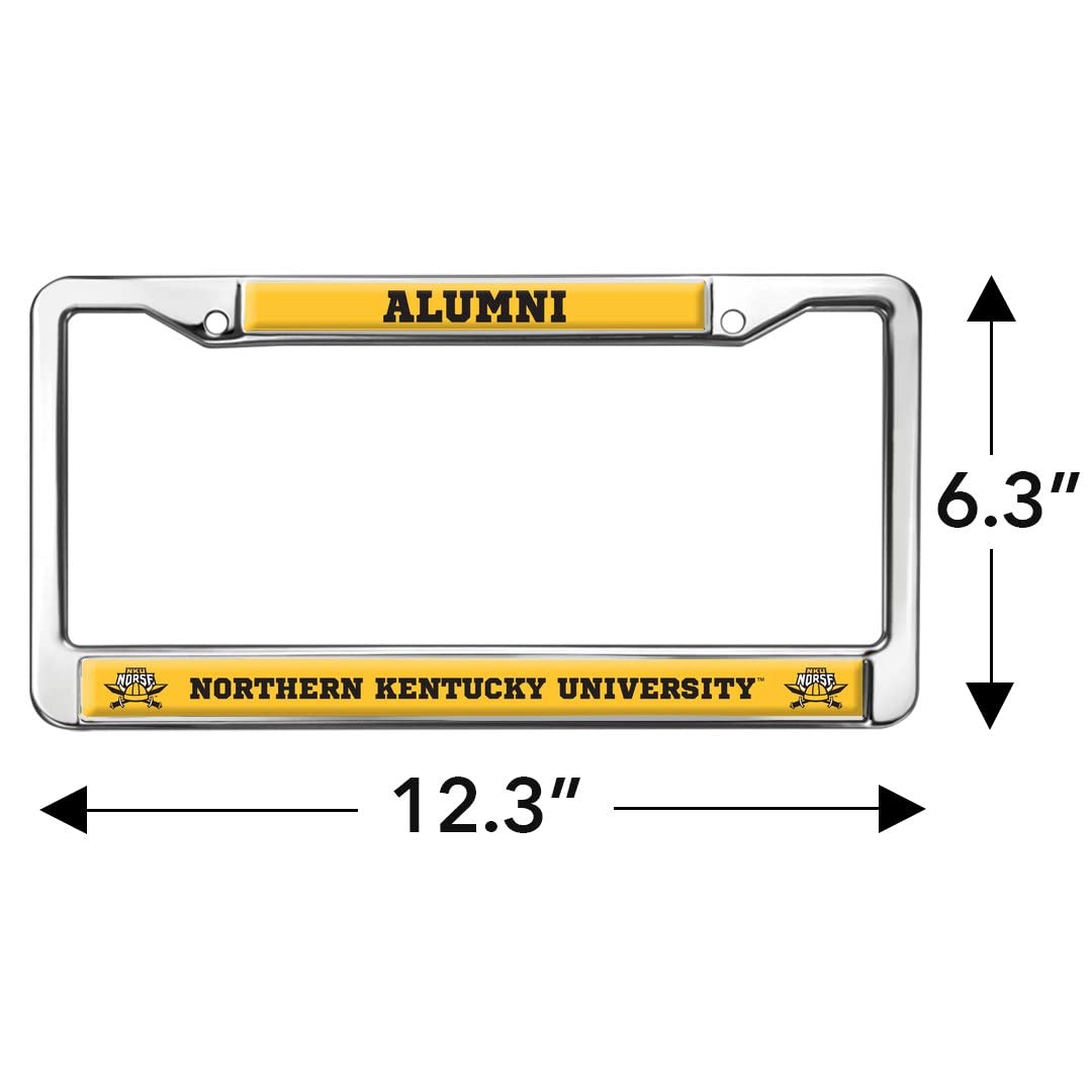 GRAPHICS & MORE Northern Kentucky Alumni License Plate Frame - Metal, Full Size, One Size