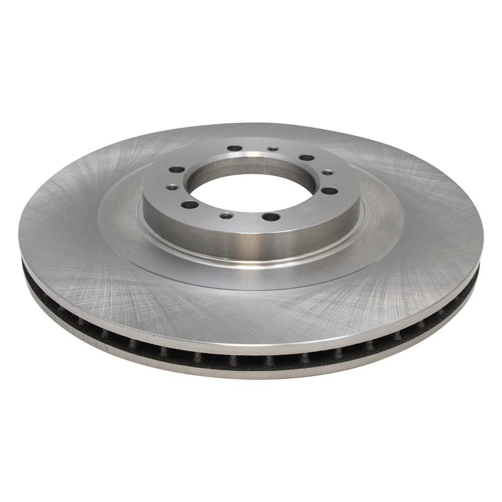 Trq Front Brake Rotors Set Vented Compatible With 2000-2004 Mitsubishi Montero Sport