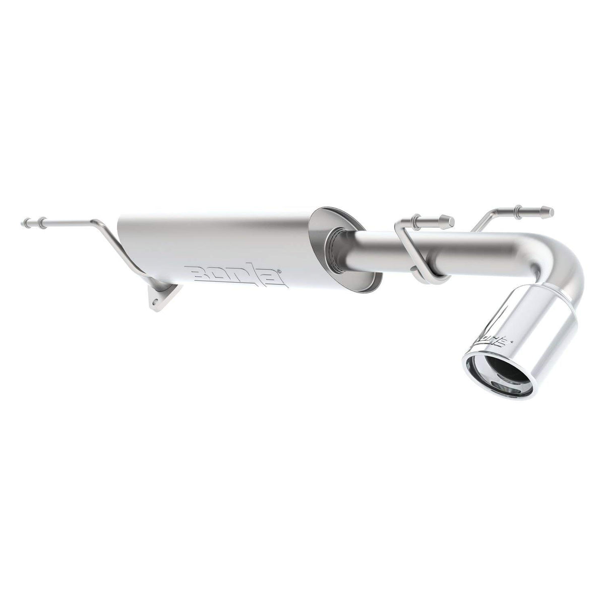 BORLA 11843 Axle-Back Performance Exhaust System for 2013-2016 Subaru Impreza/ 2013-2017 XV Crosstrek 2.0L 4 Cyl. Automatic/Manu