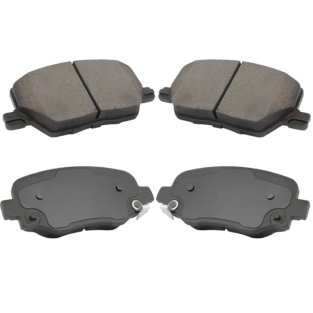 SCITOO Disc Brake Pads Kits D1809-9044 Ceramic Rear Brake Pads Set Fit For Fiat For 500X 2016-2020,For Jeep For Renegade 2015-20