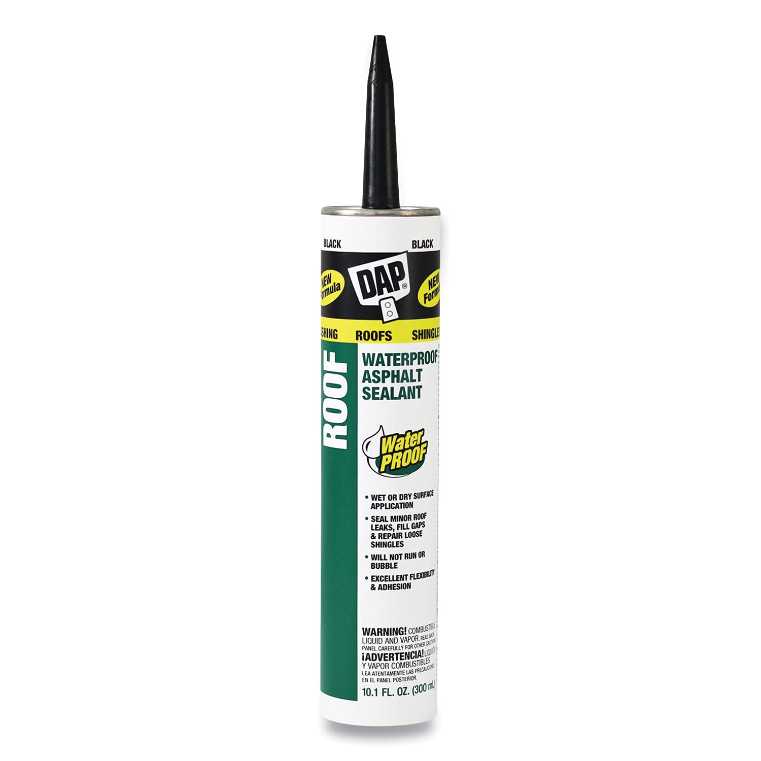 DAP 7079818268 Black 18268 Tite Roof Sealant 10.1-Ounce, 10.1 oz