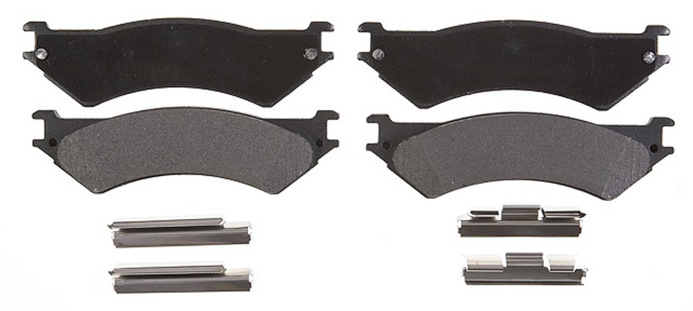 Raybestos Pgd802M Professional Grade Semi-Metallic Disc Brake Pad Set