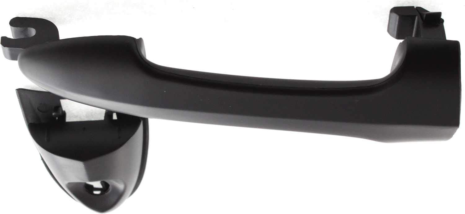 Evan Fischer Exterior Door Handle Compatible With 2001-2007 Ford Escape & 2000-2007 Ford Focus Partslink Fo1310141