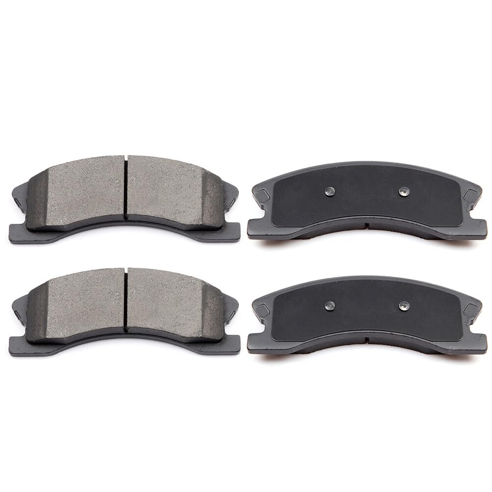 Eccpp D945-7846 4Pcs Front Ceramic Disc Brake Pad Set Fit For Jeep Grand Cherokee 1999-2004
