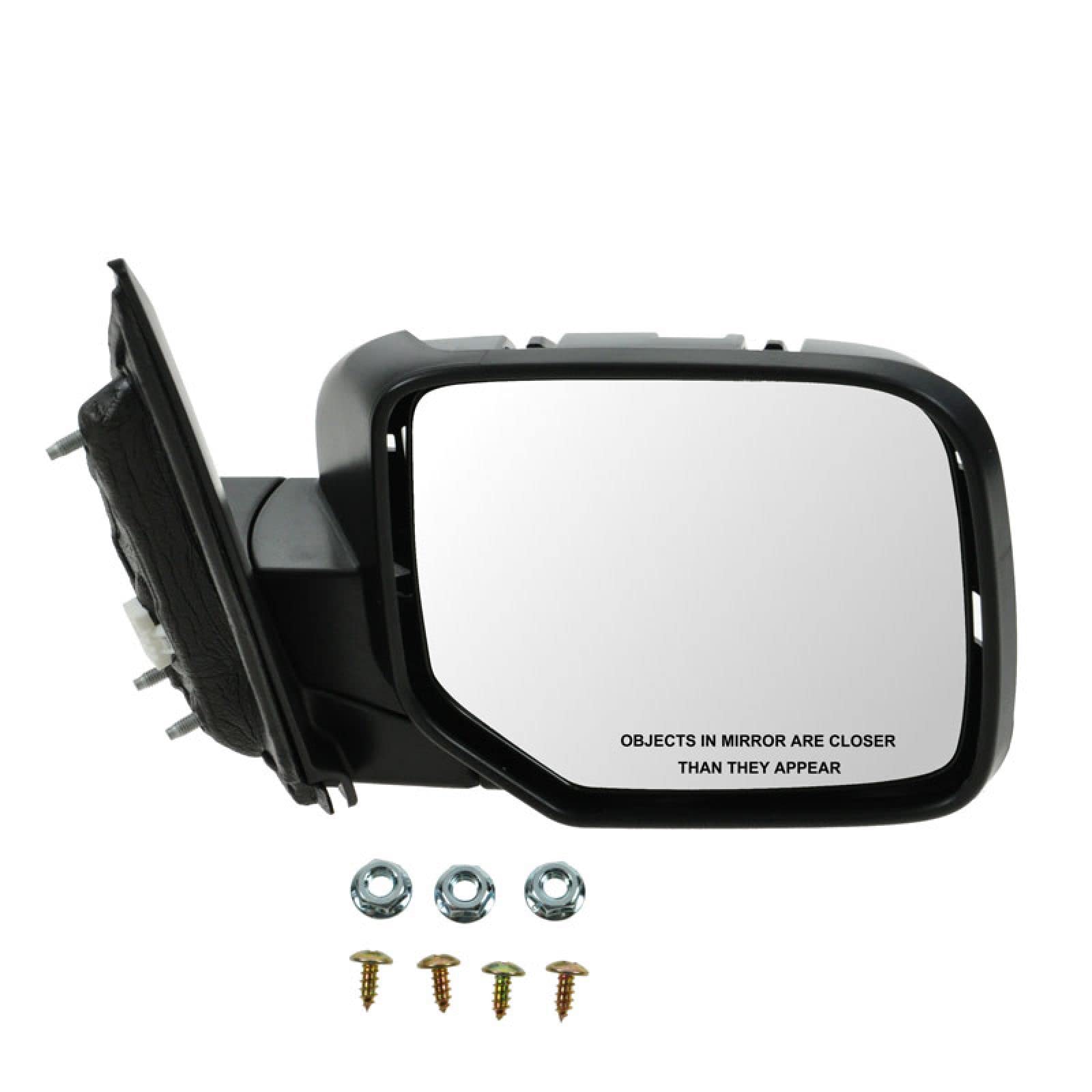 Side View Mirror Power Black Passenger Right Rh For 09-13 Honda Pilot