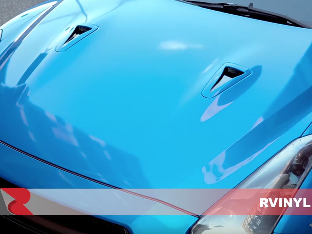 3M 1080 G337 Gloss Blue Fire (5Ft X 6In) Vinyl Wrap Film Sheet With Air-Release For Cars, Trucks & More (2.5Sq Ft Roll)