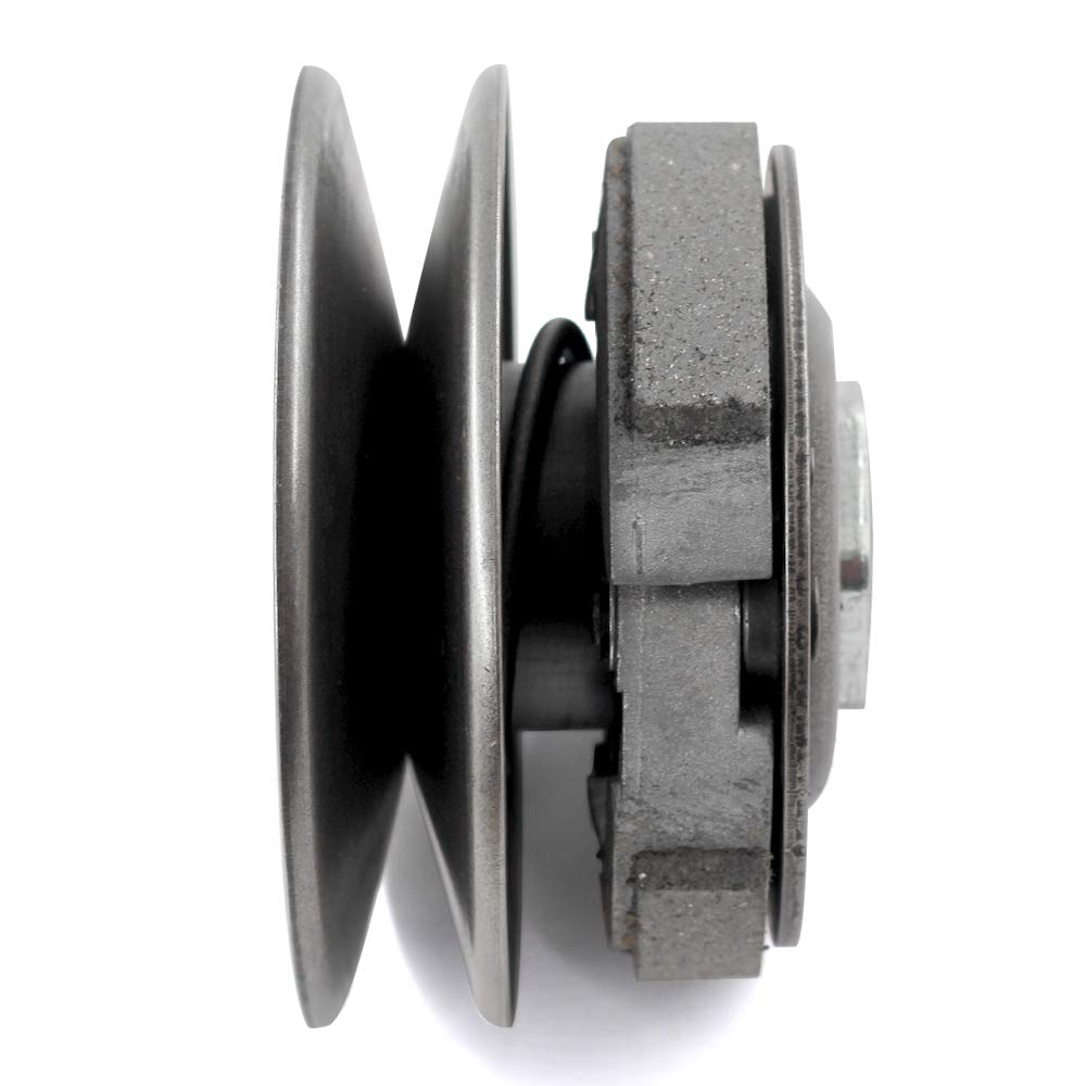 Trkimal Driven Pulley Rear Clutch for GY6 49cc 50cc 80cc 139QMB engine, Complete GY6 Clutch Compatible Scooter Moped ATV Go Kart