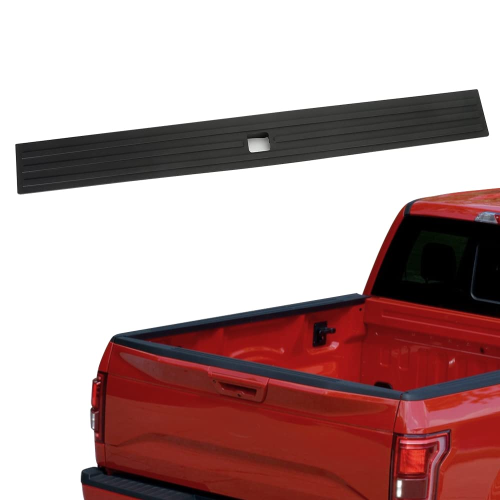PIT66 Tailgate Molding Assembly, Compatible with 2015-2020 Ford F150 (NOT Fit Super Duty), Flexible Tailgate Cap Pad Molding Tri
