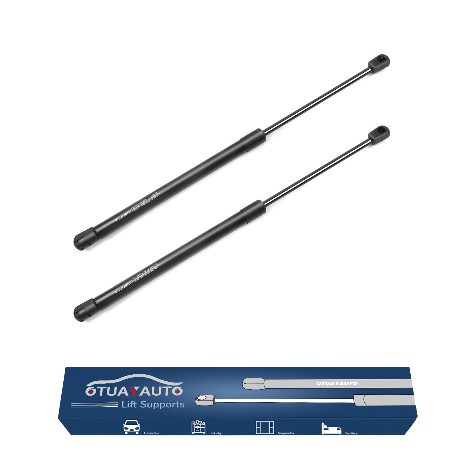 Otuayauto Front Hood Struts Replacement For 2000-2005 Ford Excursion, 1999-2007 Ford F250 F350 F450 F550 Super Duty - Front Hood