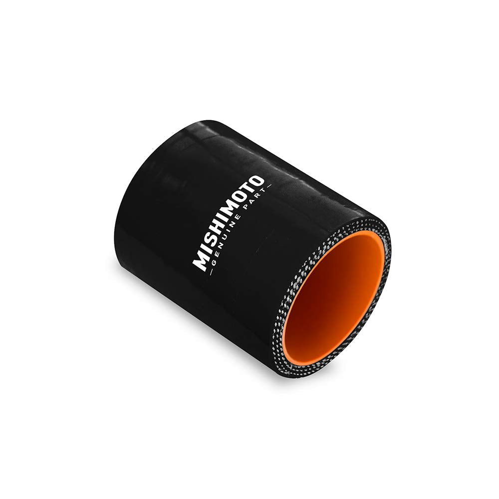 Mishimoto 2.25 Straight Coupler, Black