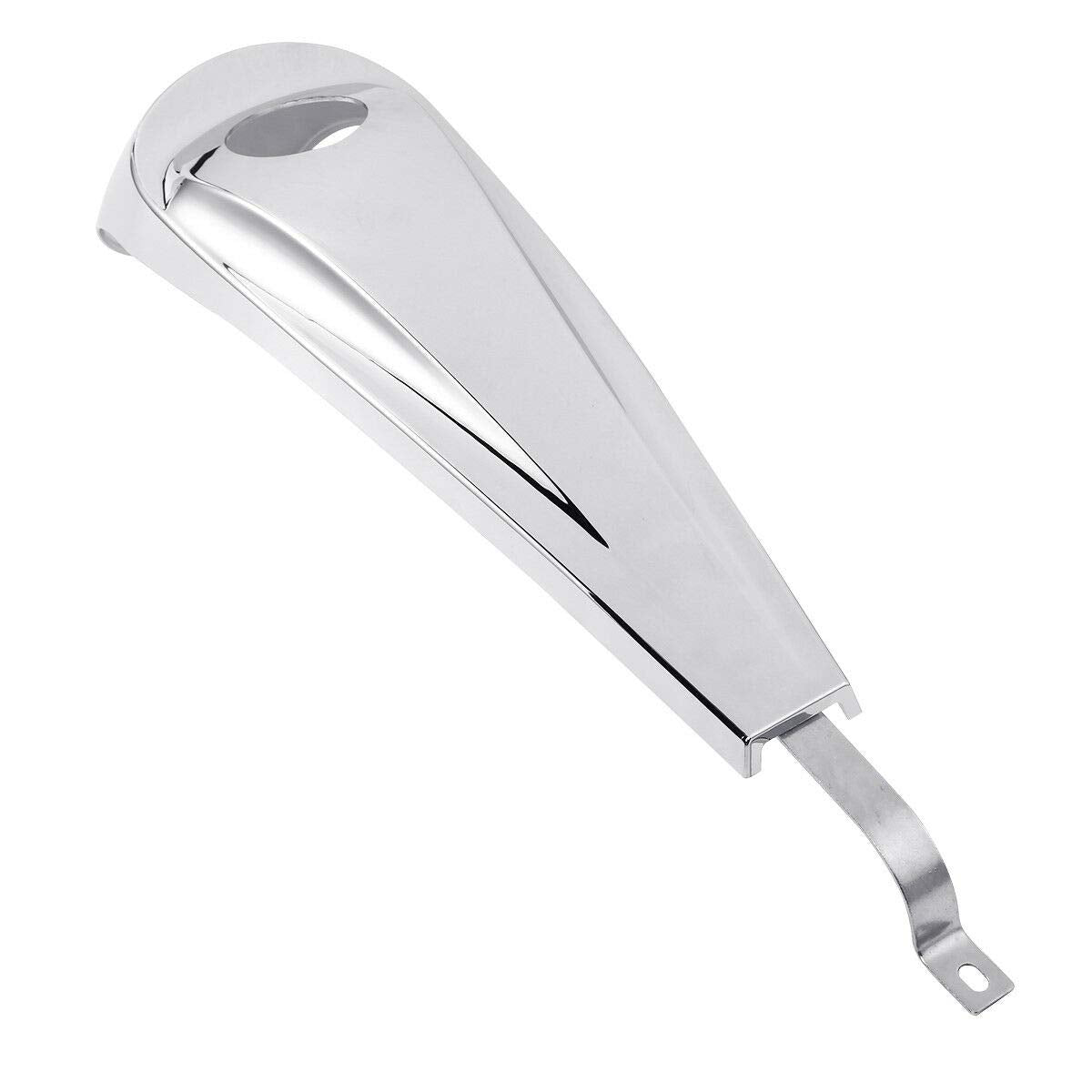 WOWTK Smooth Dash Console with Pop-Up Gas Cap for Harley Touring 2008-2024, Chrome, Model TK-G-0112-E, High Quality ABS Plastic