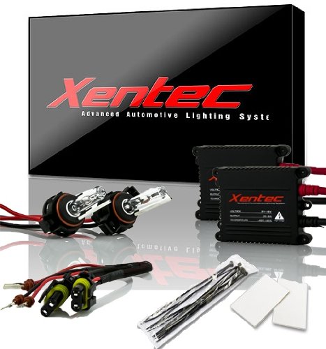 Xentec 5202 12000K HID Xenon Bulb Bundle with 55W EP Alloy Slim Ballast (Blue Violet)