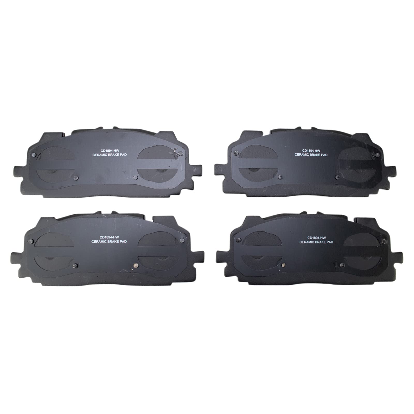 TRQ Front Brake Pads Ceramic Compatible with 2019-2021 Audi A6 Quattro A8 Quattro 2020-2021 Q5 PHEV 2017-2021 Q7 Q8 2018-2021 RS