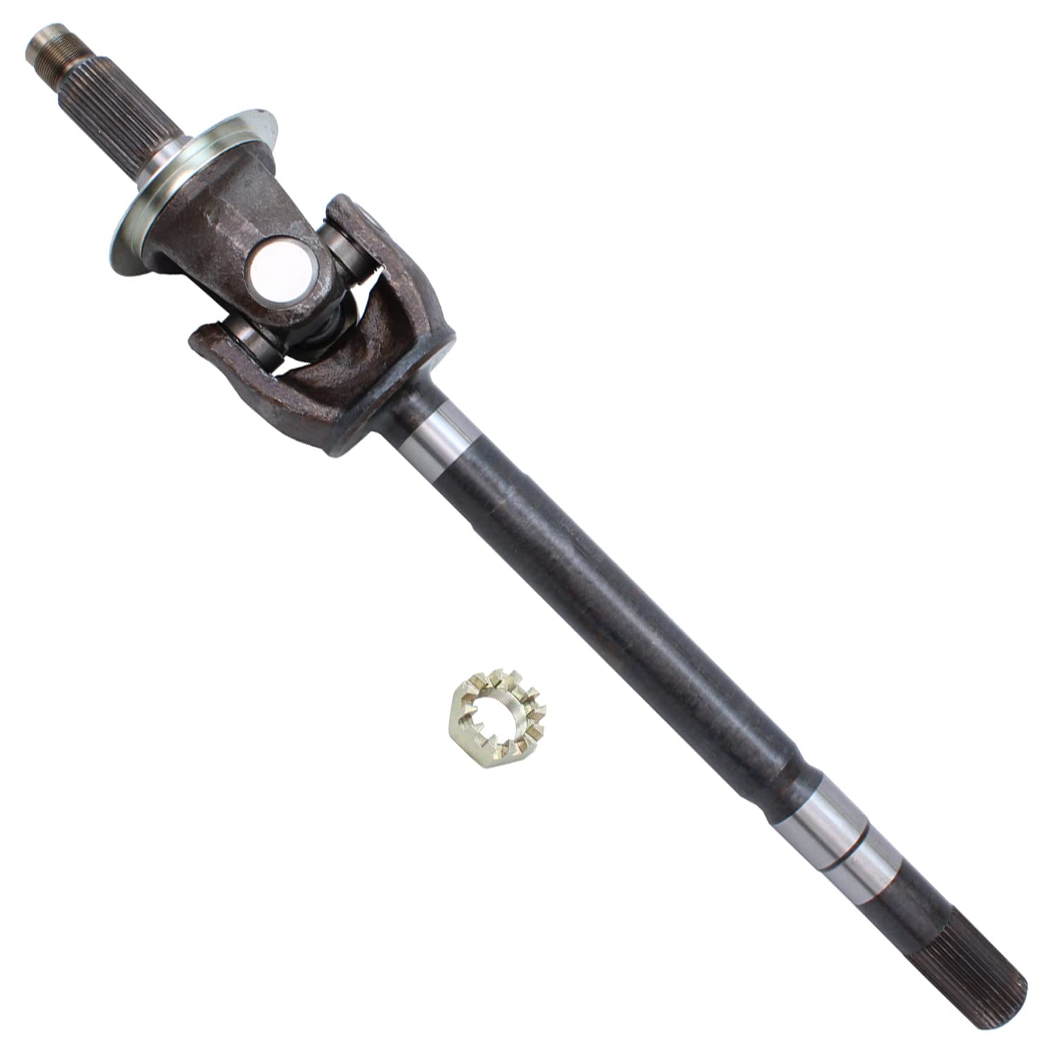 Detroit Axle - Front 2Pc Cv Axles For 03-08 Dodge Ram 2500 3500 06-08 Ram 1500, 2 Cv Axles Assembly 2003 2004 2005 2006 2007 2008 Replacement