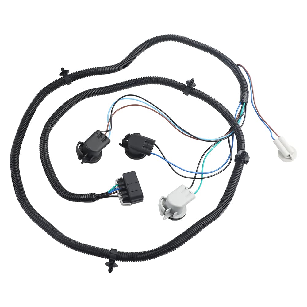 Wmphe 16531402 Passenger Side Tail Light Wiring Harness Compatible With Chevy Silverado 1500 1500Hd 2500Hd 3500 2003 2004 2005 2