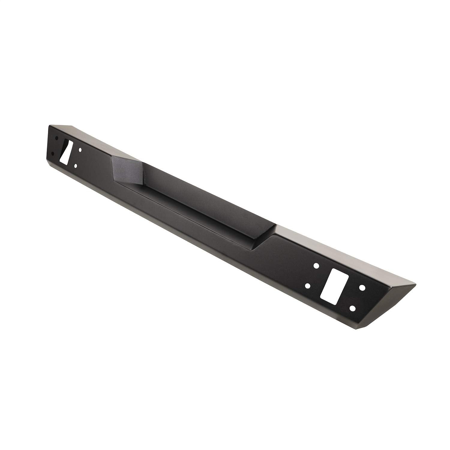 Rugged Ridge Spartan Bumper, Rear | Mid-Width, Steel, Smooth Black | 11548.81 | Fits 2007-2018 Jeep Wrangler Jk