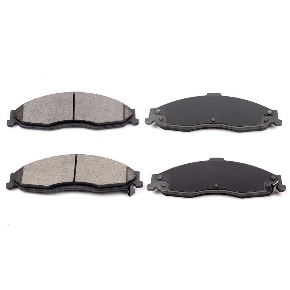 Cciyu D749 Front Ceramic Disc Brake Pads Kit For Chevrolet Camaro 1998-2002,For Pontiac Firebird 1998-2002 4Pcs