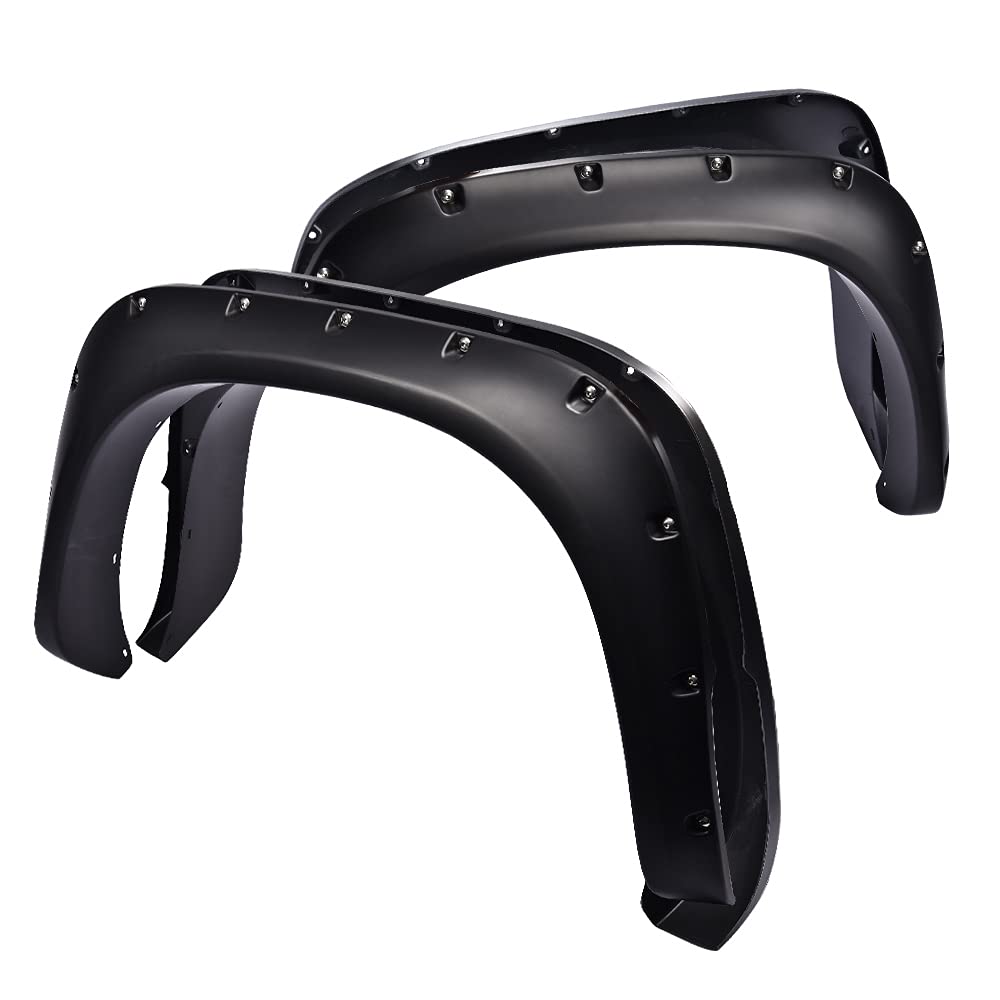GPLUS Fender Flares 4 PCS Compatible with Dodge Ram 20022008 1500/20032009 Ram 2500 3500, [Not Fit for 20062009 8ft Long Bed
