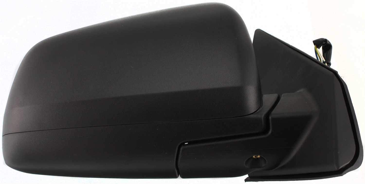 Kool Vue Passenger Side Power Non-Heated Mirror for Mitsubishi Lancer 2008-2014 Textured Hatchback, Sedan & Wagon