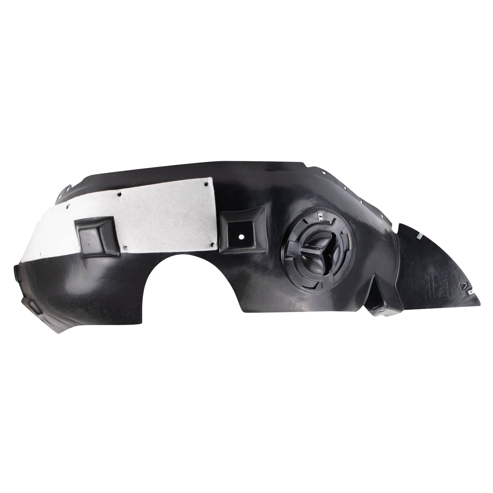 Trq Inner Fender Liner Set Compatible With 2010-2013 Gmc Terrain Gm1248224 Gm1249224