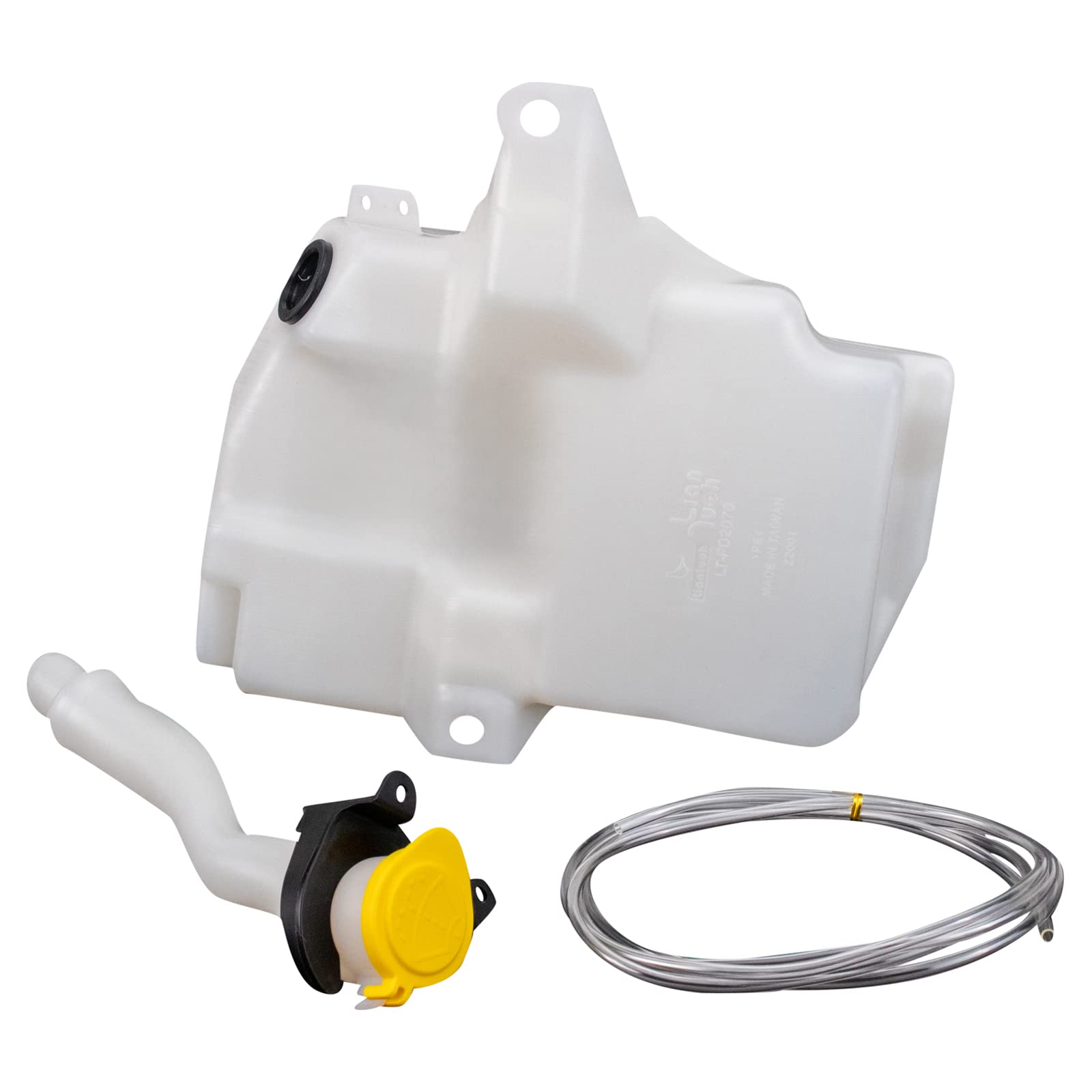Trq Windshield Washer Reservoir Compatible With 2013-2018 Ford C-Max 2013-2014 Escape Fo1288127