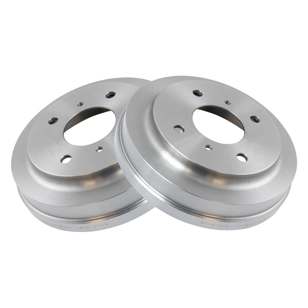 Trq Rear Brake Drum Pair Set For 2000-2006 Nissan Sentra