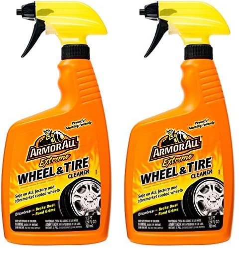 Extreme Wheel And Tire Cleaner By Armor All, Car Wheel Cleaner Spray, 24 Fl Oz (Pack Of 2)