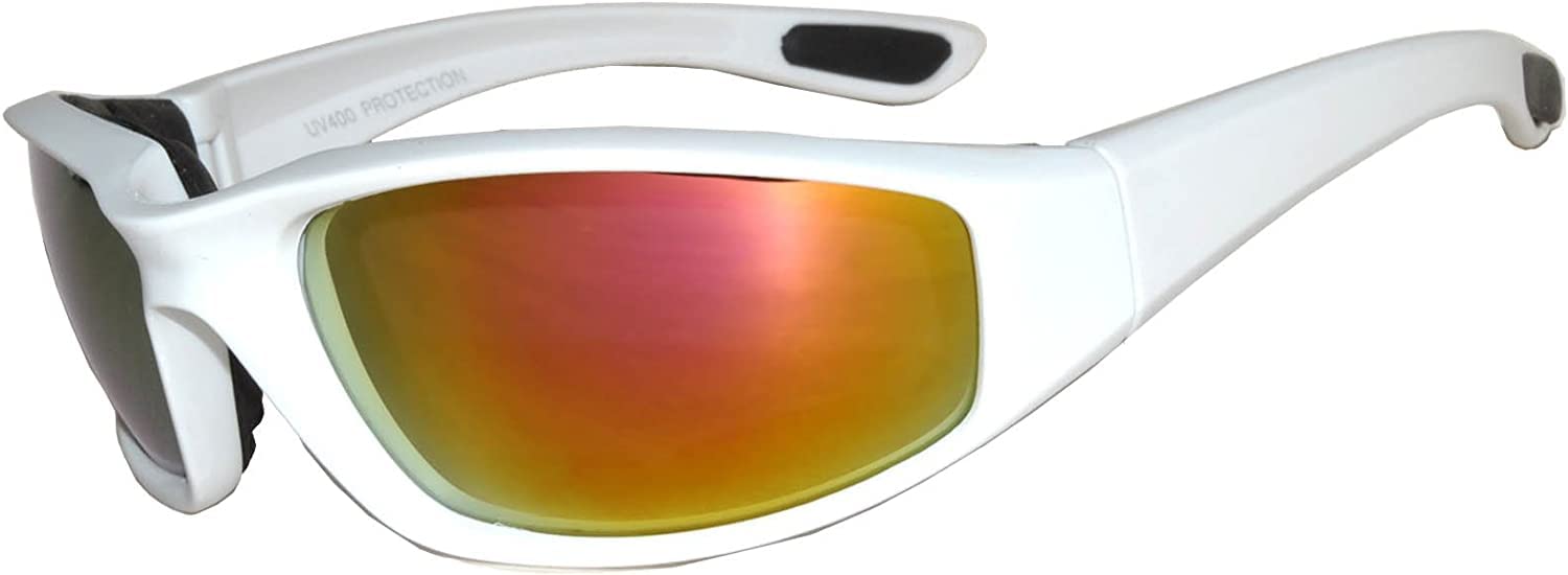 Owl 3 Pairs Womens Pink Padded Foam Motorcycle Biker Glasses Goggles 99% Uv Protection Sunglasses