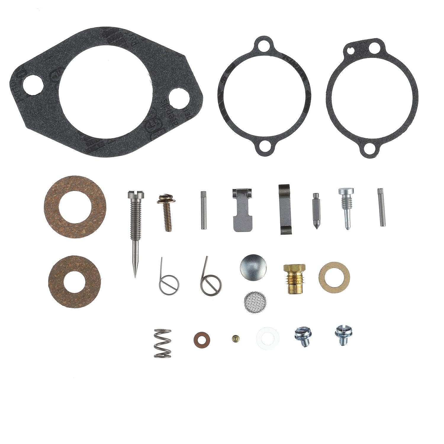Quicksilver 51091 Carburetor Repair Kit For Various Mercury And Mariner Inline 2-Cycle Outboards