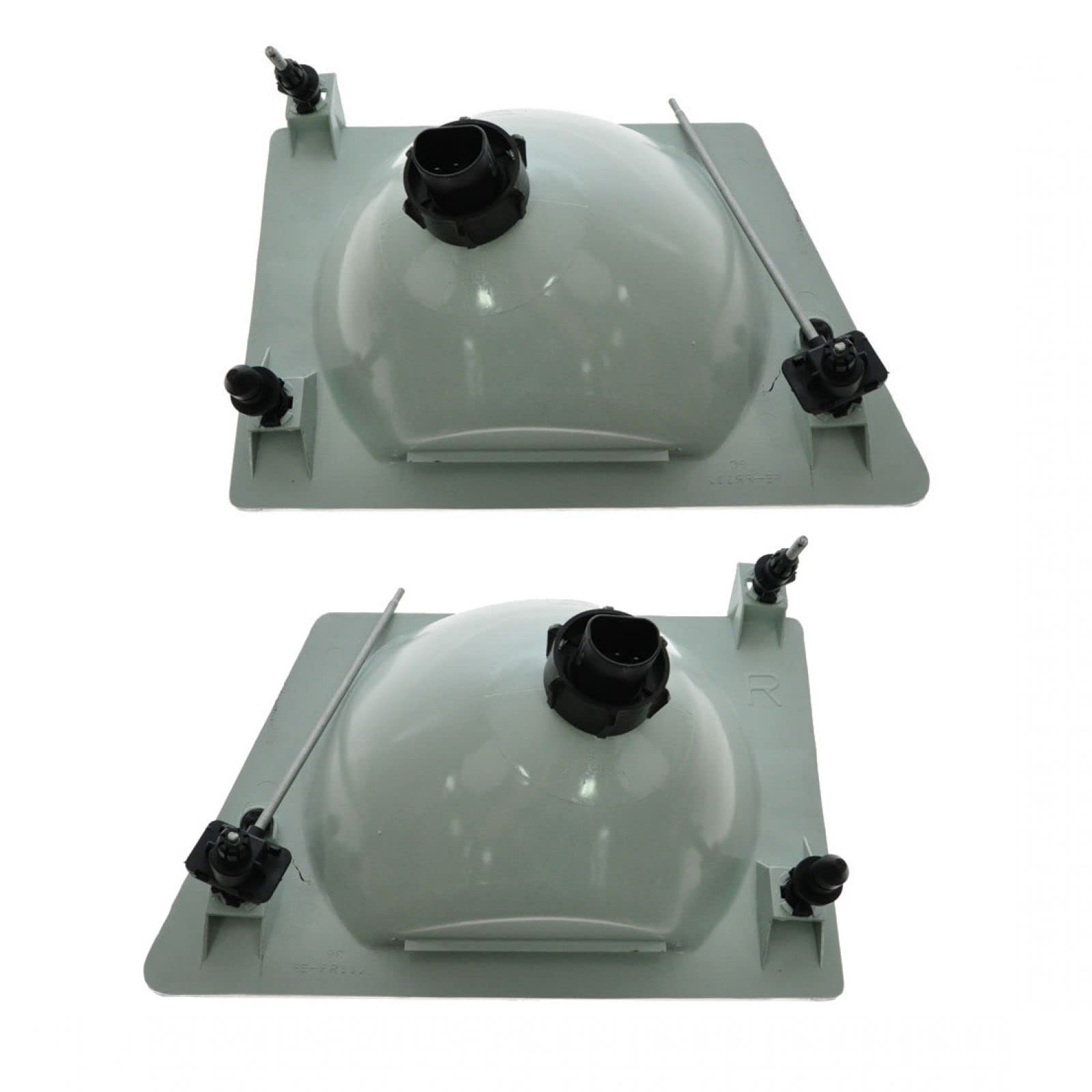 Trq Driver & Passenger Side Headlight Assembly Set Headlights Driver & Passenger Side Compatible With Ford Fo2502153 Fo2503153