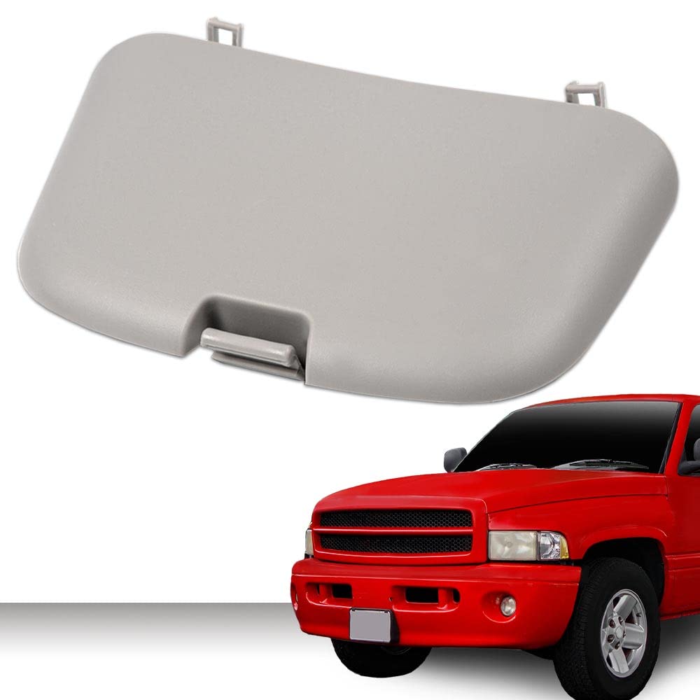 Pit66 Sunglass Holder Lid Cover, Compatible With 1999-2001 Dodge Ram 1500/1999-2002 Ram 2500/3500