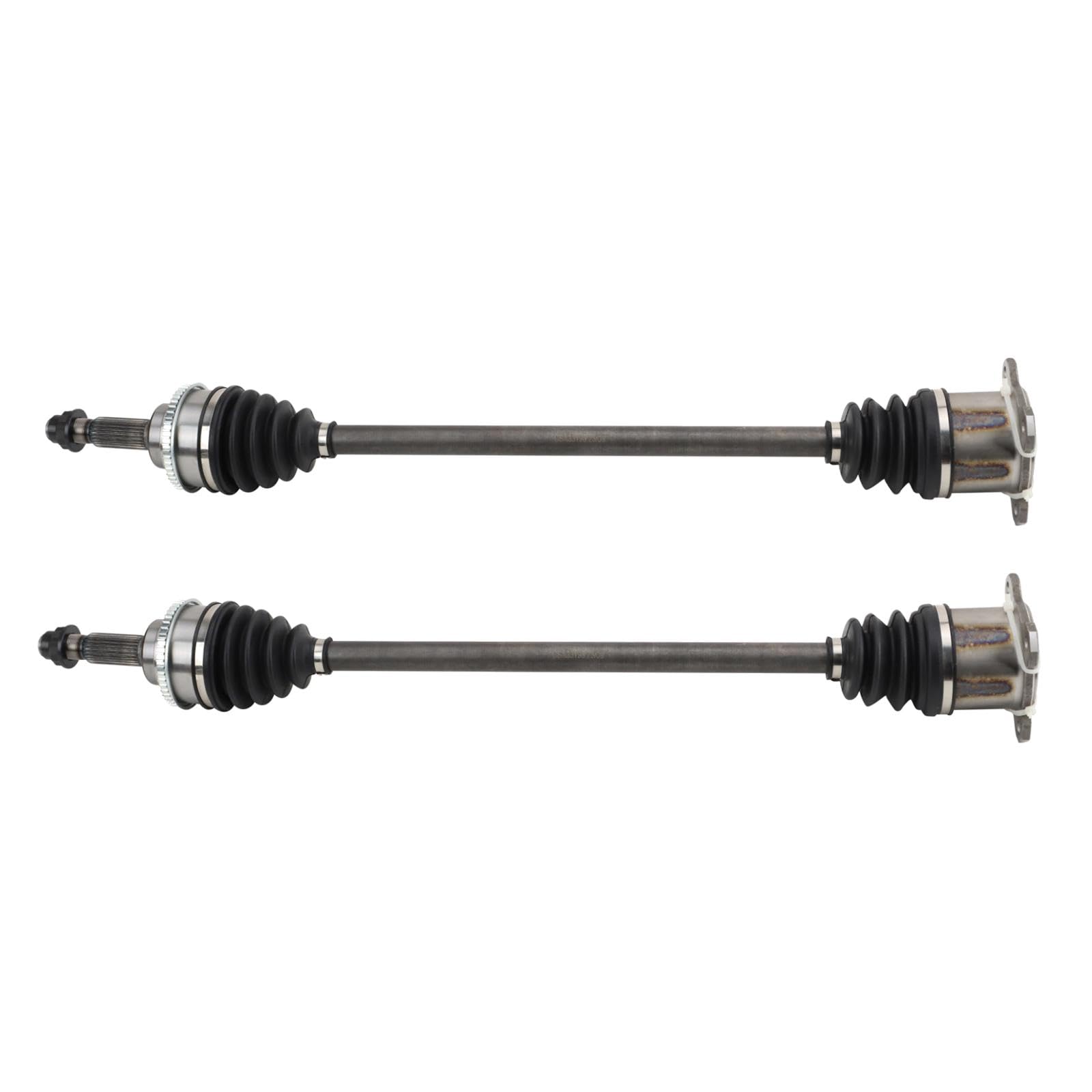 TRQ Rear CV Axle Shaft Assembly Set Driver & Passenger Side Compatible with 2004-2010 Toyota Sienna