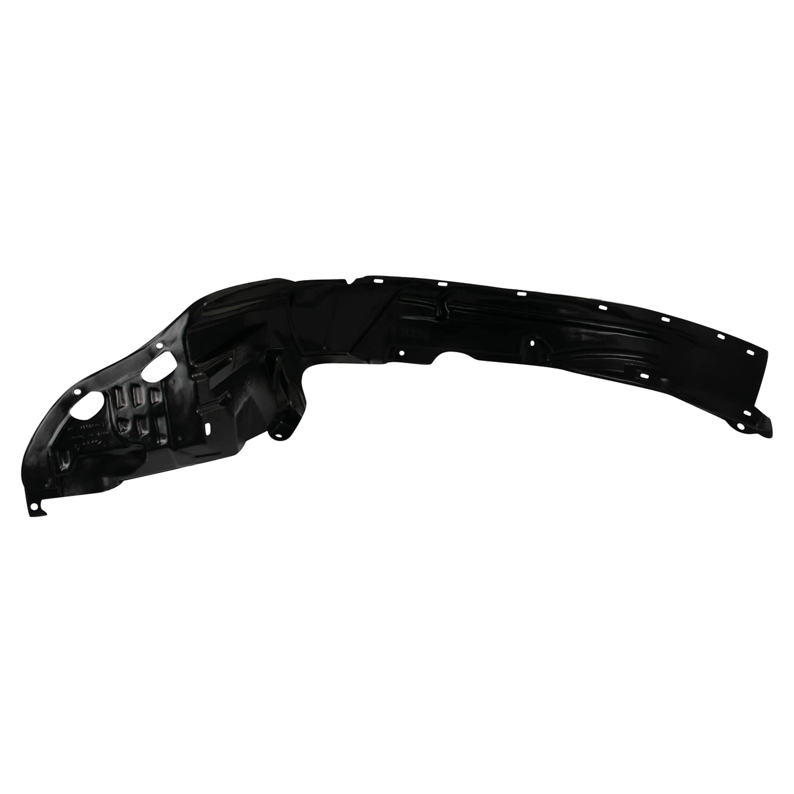 Trq Front Inner Fender Liner Set Compatible With 2003-2007 Honda Accord Ho1248114 Ho1249114