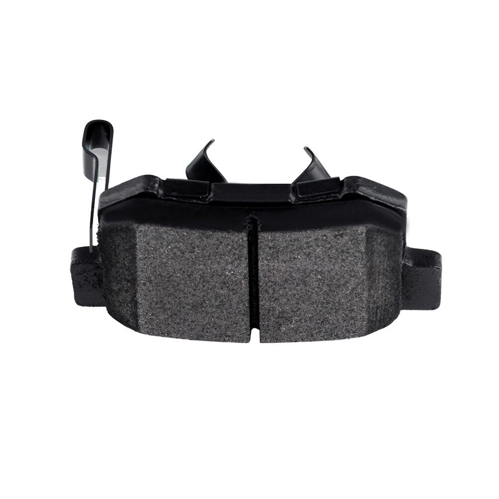 ECCPP Front Ceramic & Rear Semi Metallic Brake Pad Set for Honda CR-V 2005-2006, 2012-2016 - Durable & Reliable Performance