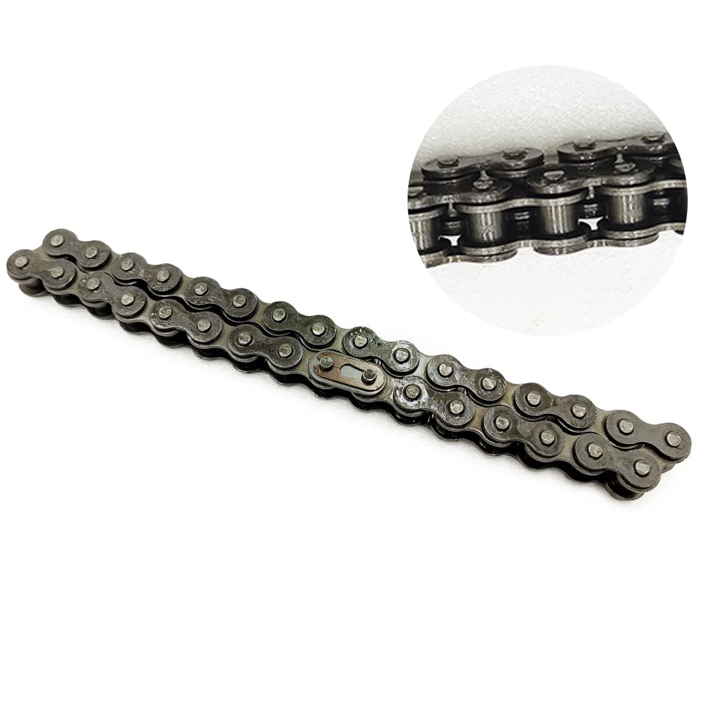 Qymoto Kt196 Drive Chain Go Kart 420 Chain 32 Link For Coleman 196Cc Go Kart Jackshaft Drive Chain