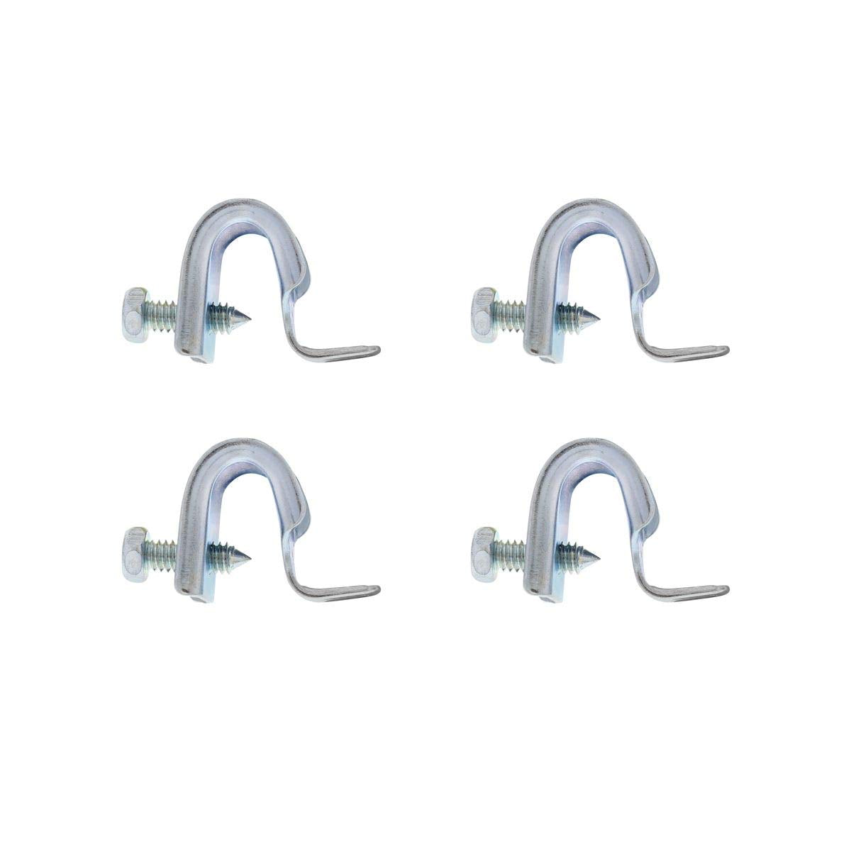United Pacific C1027 Fender Skirt Mounting Clips for 1955-66 Chevy & GMC Passenger Car, Fits All Models of Fender Skirts, OE Style – Set of 4