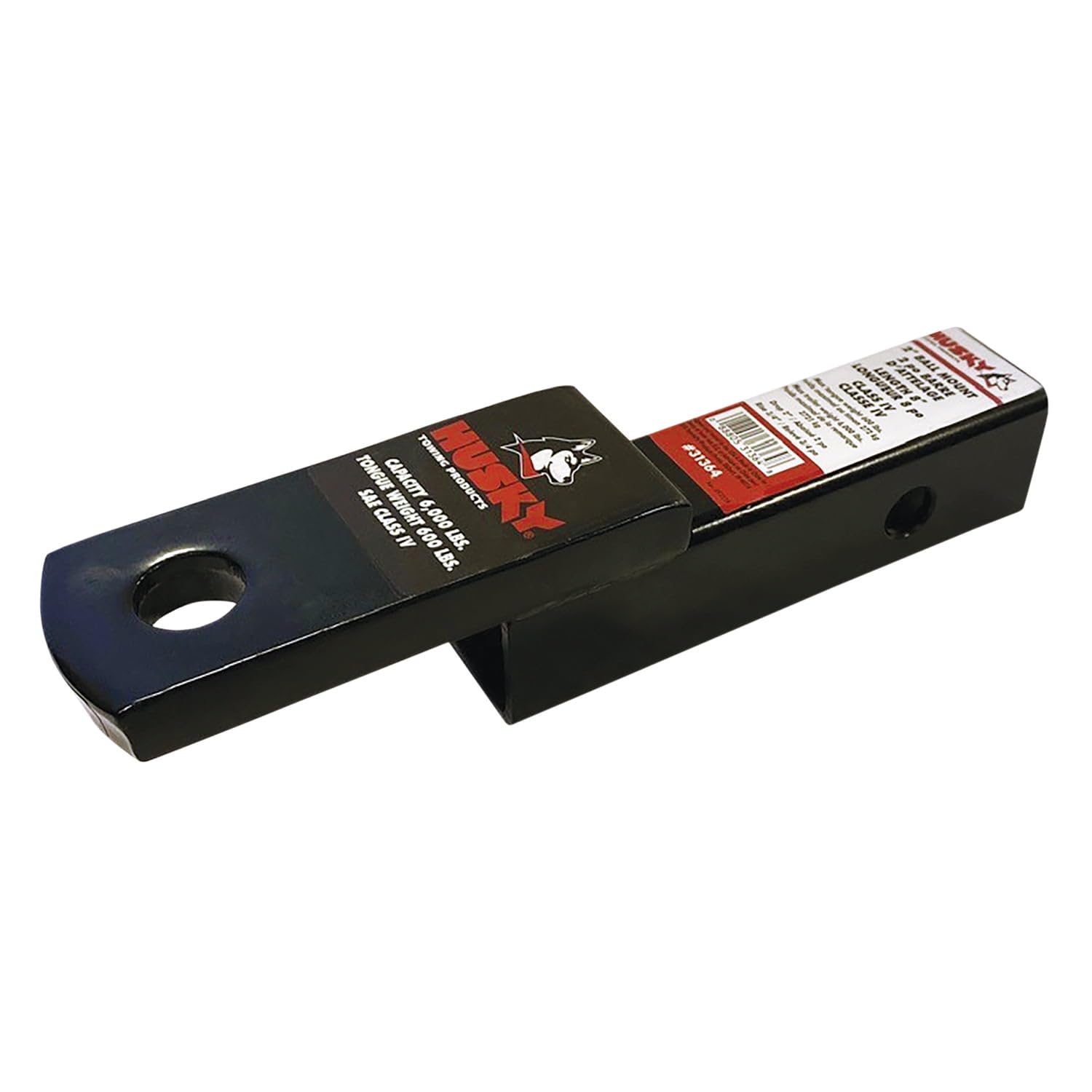 Husky 31364 8 X 3/4 X 2 Class III/IV Straight Economy Ball Mount