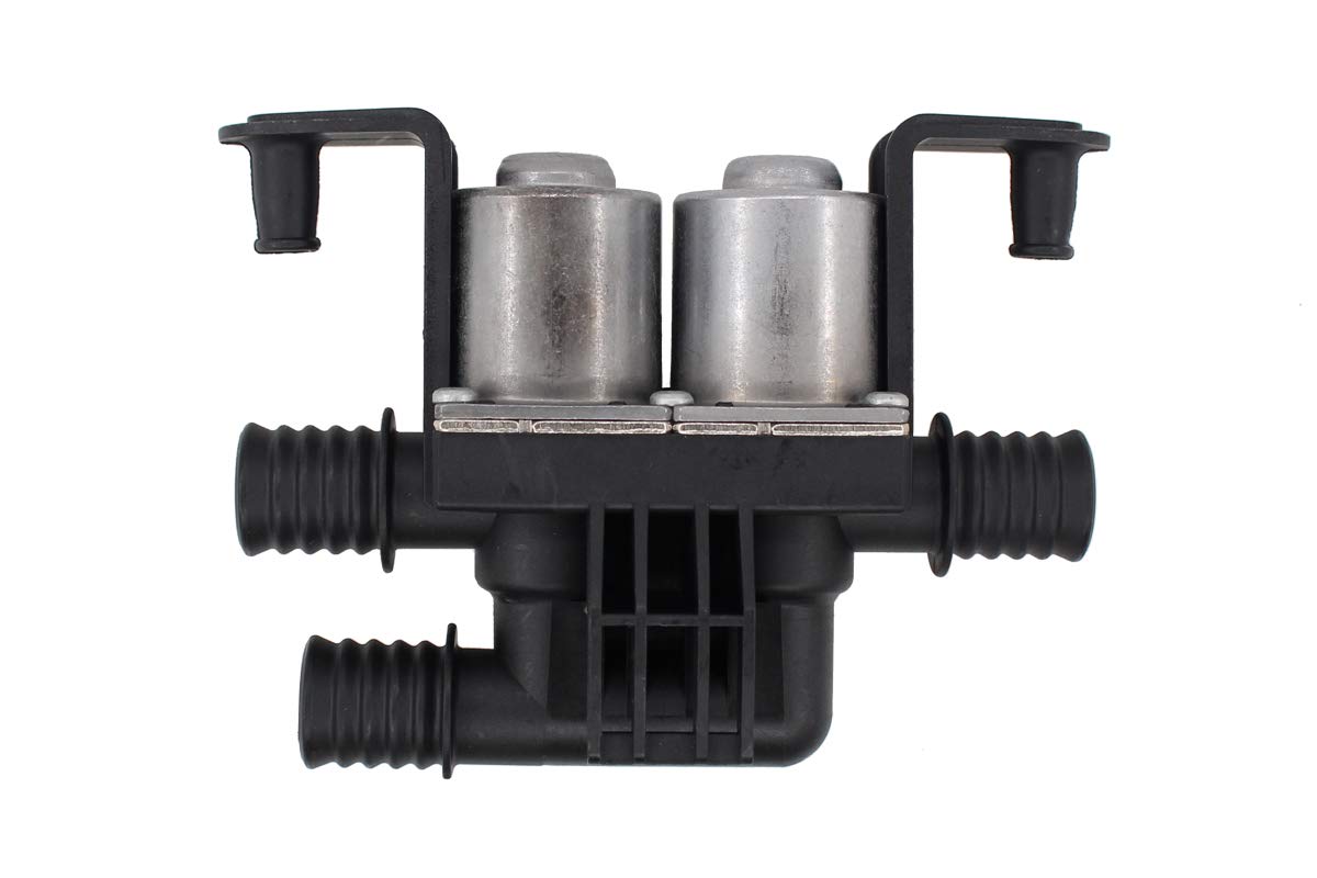 Newyall Water Hvac Heater Control Valve W/Dual Solenoid For Bmw X5 2004-2018 X6 2008-2019