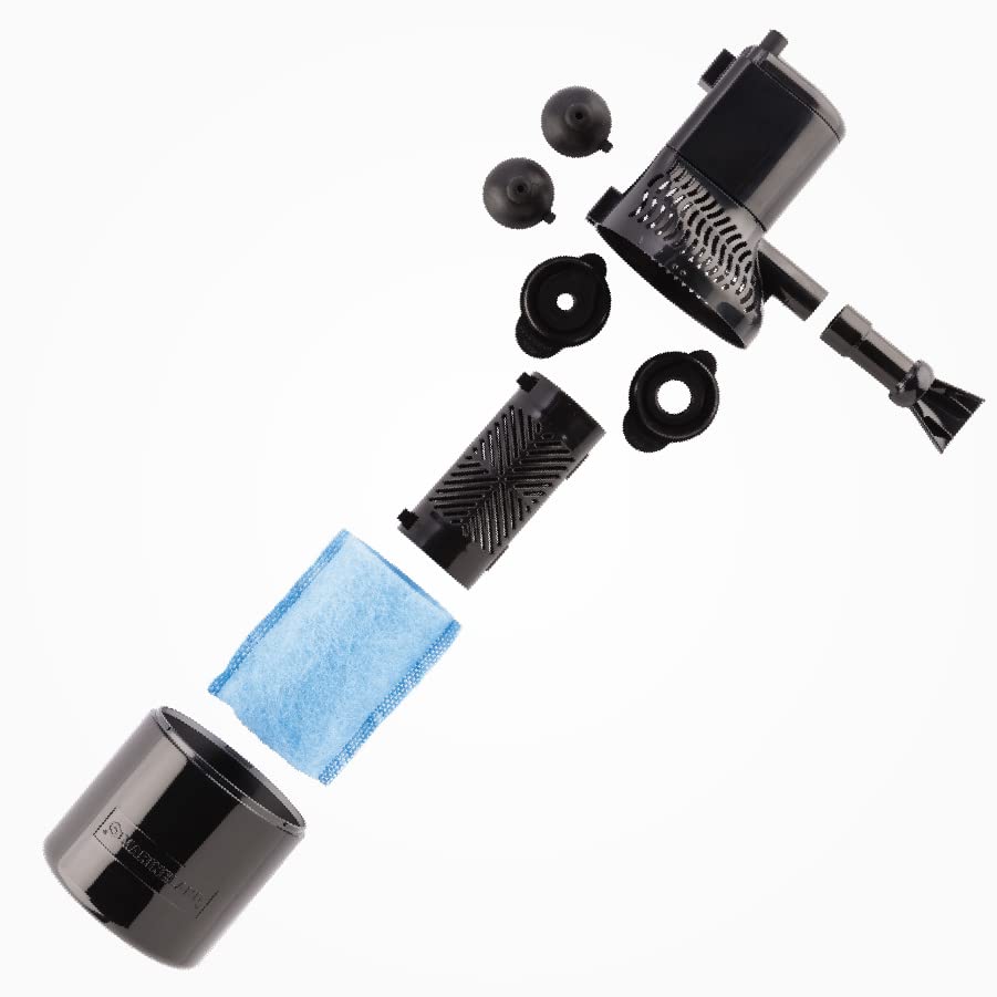 MarineLand Magnum 200 Polishing Internal Filter, 1 Count, Blue, Model AQ-78400, Traps Small Dirt Particles