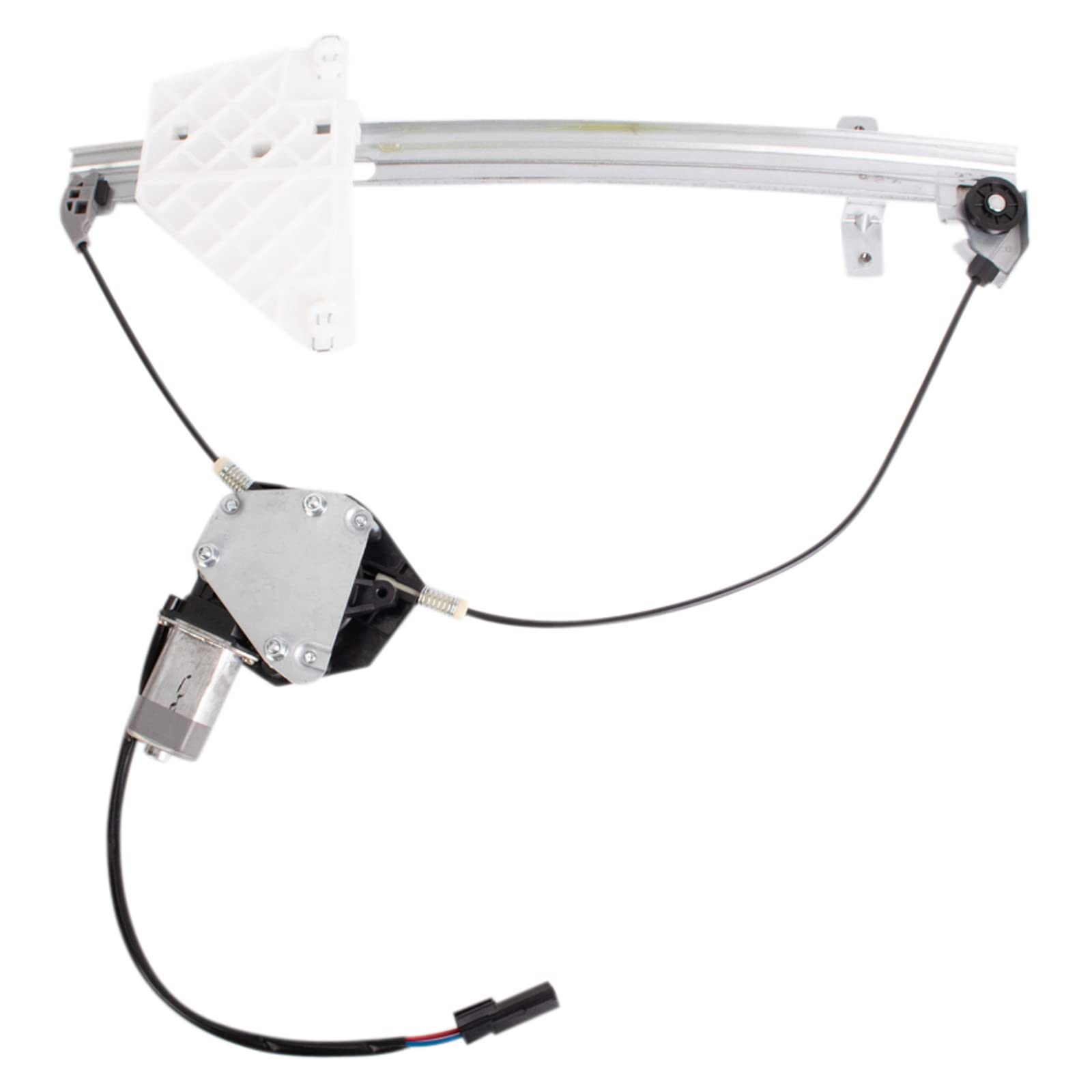 Trq Rear Right Power Window Regulator & Motor Assembly Passenger Side Compatible With 1999-2000 Jeep Grand Cherokee Ch1551108