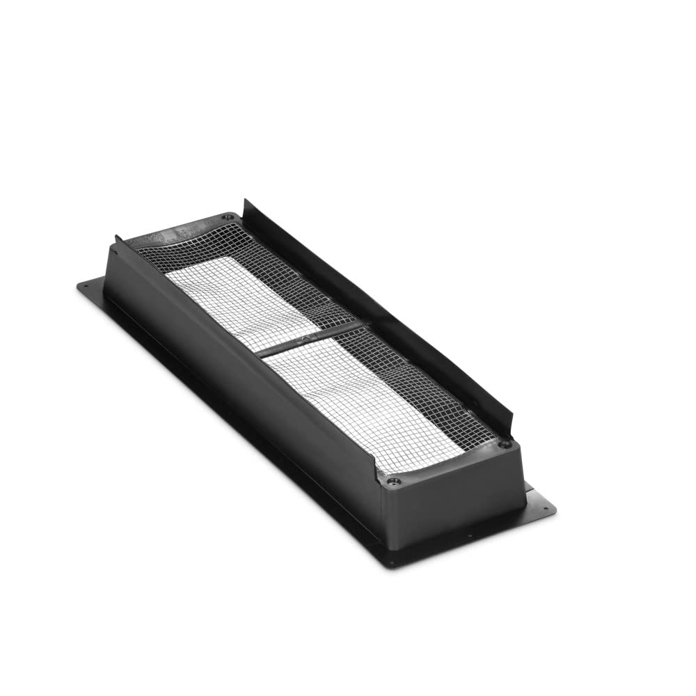 Dometic 3312694.023 Refrigerator Vent Base Only for Complete Vent Kit - Black