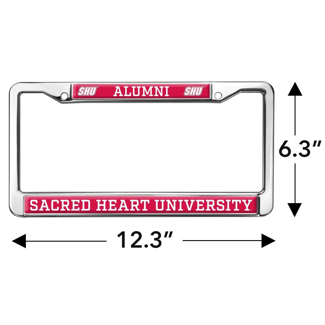 GRAPHICS & MORE Metal License Plate Frame for Sacred Heart University Alumni, Full Size, One Size