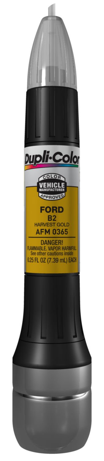 Dupli-Color Afm0365 Scratch Fix All-In-1 Exact-Match Automotive Touch-Up Paint - Ford Harvest Gold - 0.25 Oz. Paint Pen