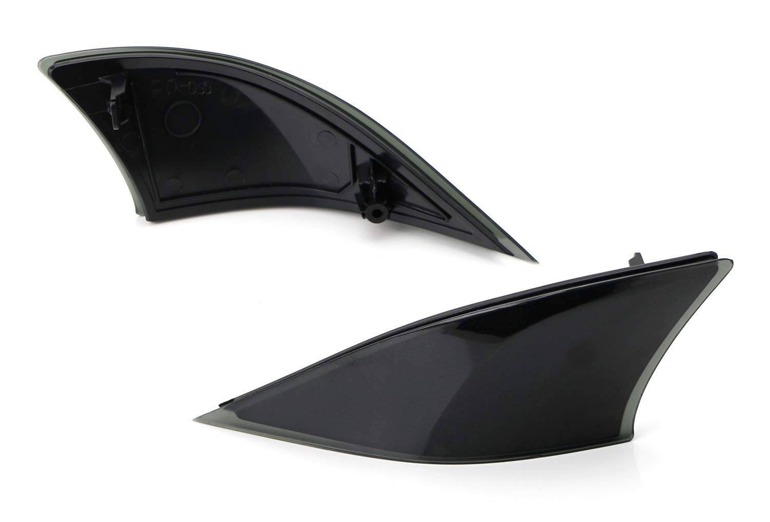 Ijdmtoy Smoked Lens Rear Bumper Reflector Lenses Compatible With 2014-2020 Lexus Is Is250 Is300 Is350 Is200T Is-F, Oe-Spec Lh Rh Assembly