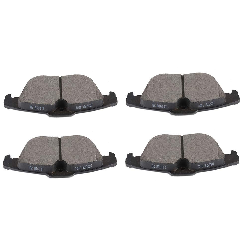 Scitoo D1341 Rear Semi-Metal Brake Pads Sets Fit For Mercedes-Benz Glk250 2013-2015,For Mercedes-Benz Glk350 2010-2015