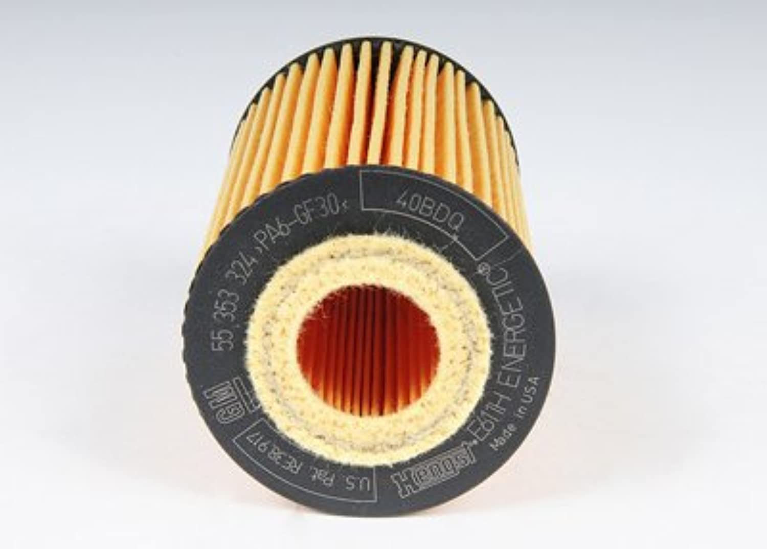 Acdelco Gm Original Equipment Pf2257G Engine Oil Filter And Cap Seal (O-Ring) (Use With Cap Marked Hengst)