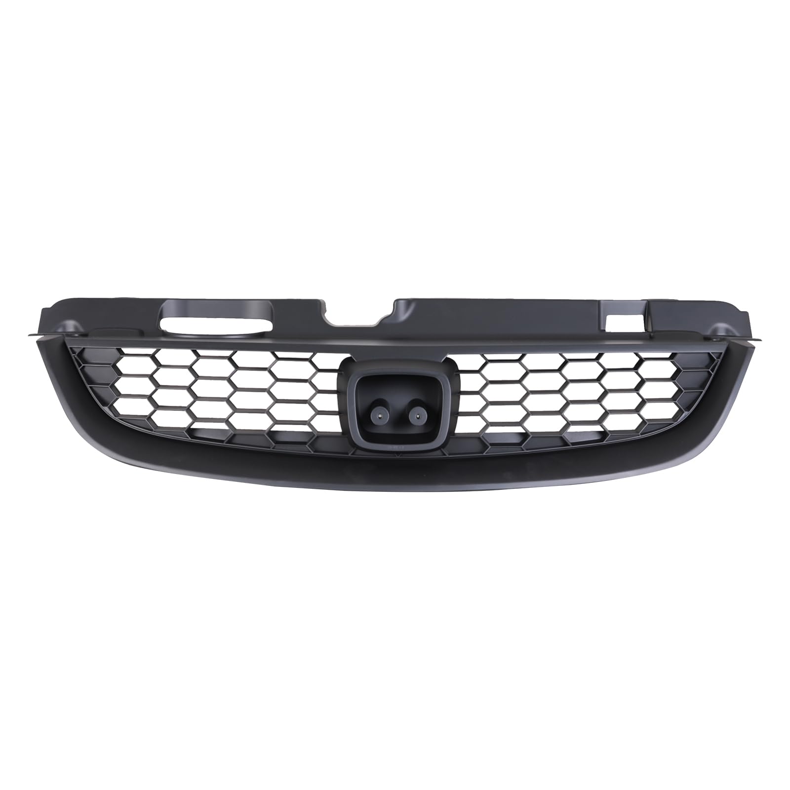 TYG (CAPA QUALITY) Front Grille Compatible with 2004-2005 Honda Civic, PP OEM Replacement Bumper Grill for HO1200165 71121/2-S5P