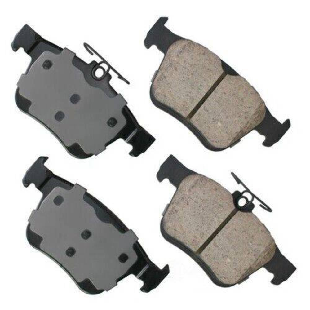 Akebono Brakes - Brake Pad Set - Superior Initial Effectiveness With No Required Break-In Period, 1 Year Limit Warranty (Eur1761